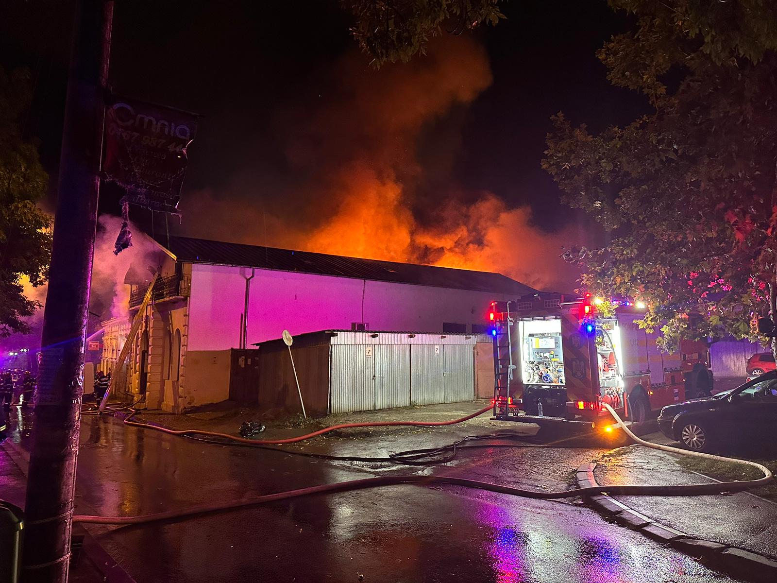 incendiu  restaurant Podgoriile Hușilor monument istoric